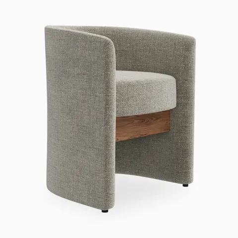 Gaspard Dining Chair in Matte/Bone