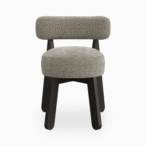 Yanna Dining Chair in Mocha/Mushroom