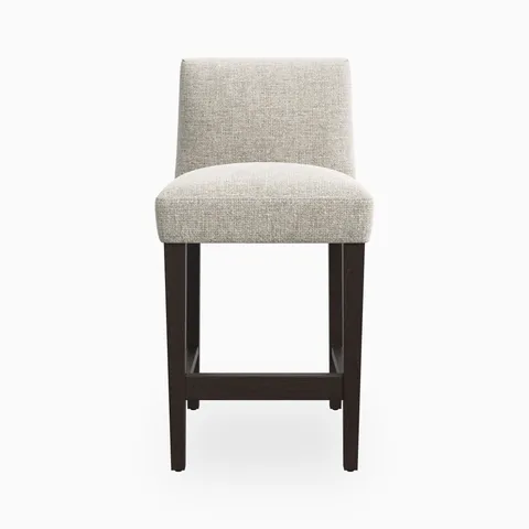 Oliver Bar Stool in Mocha/Bone