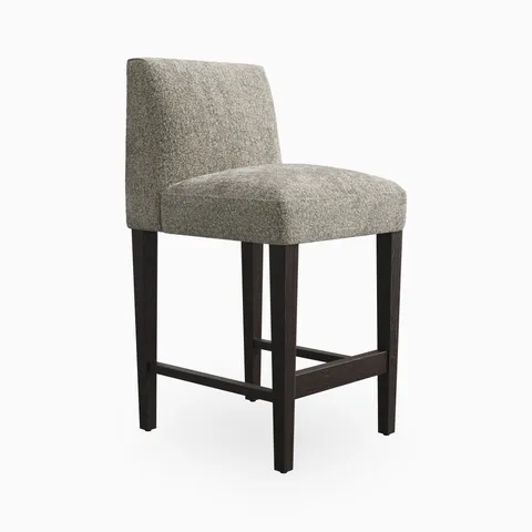 Oliver Bar Stool in Mocha/Mushroom