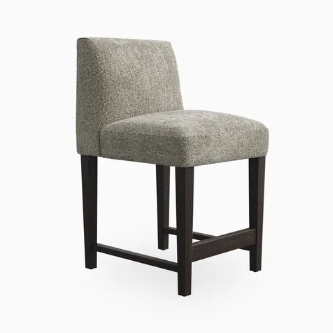 Oliver Counter Stool in Mocha/Mushroom