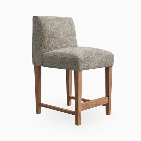 Oliver Counter Stool in Matte/Mushroom