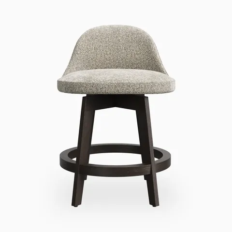 Cyril Counter Stool in Mocha/Mushroom