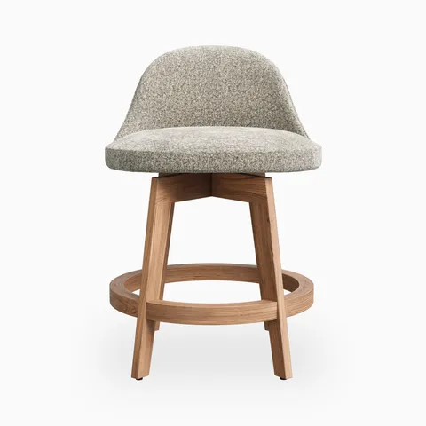 Cyril Counter Stool in Matte/Mushroom