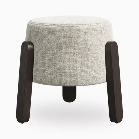 Tomas Stool in Mocha/Bone