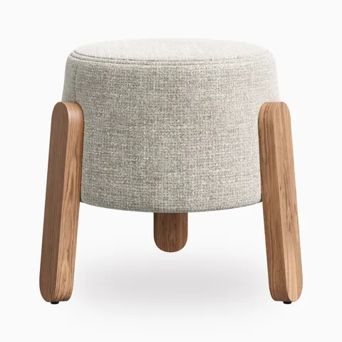Tomas Stool in Matte/Bone