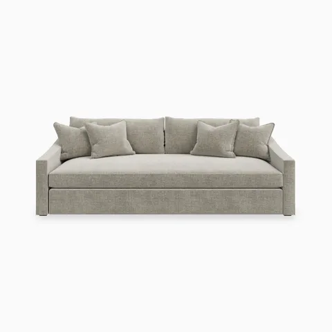 Ronan Sofa in Bone, 98"