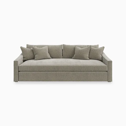 Ronan Sofa in Mushroom, 98"
