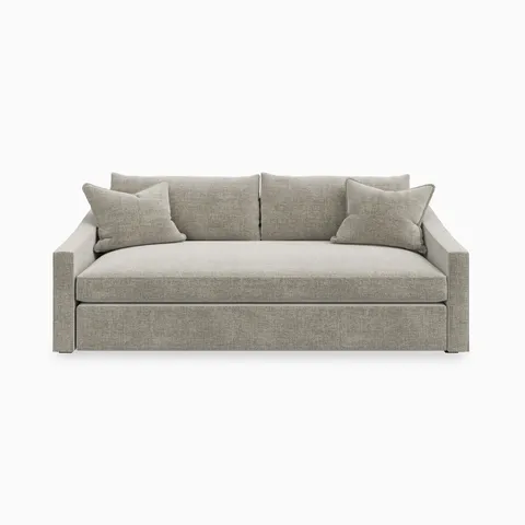 Ronan Sofa in Bone, 86"