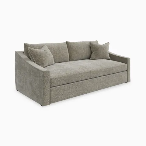 Ronan Sofa in Mushroom, 86"
