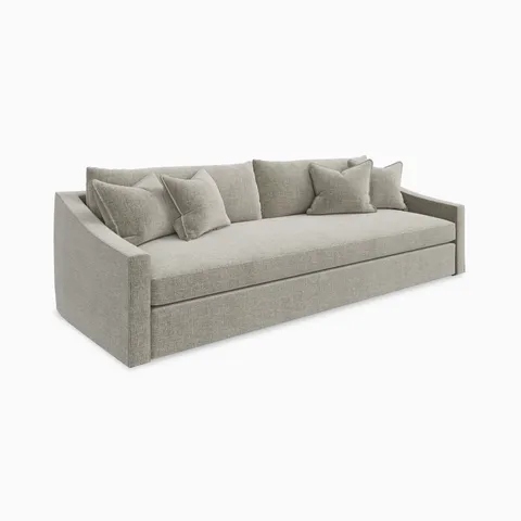 Ronan Sofa in Bone, 110"
