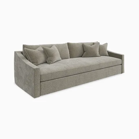 Ronan Sofa in Mushroom, 110"