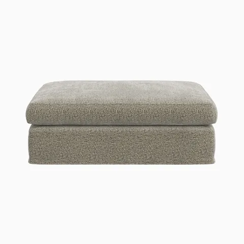Ronan Ottoman in Mushroom, Large
