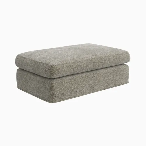 Ronan Ottoman in Mushroom, Large