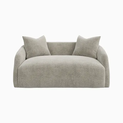 Marek Loveseat in Bone, 72"