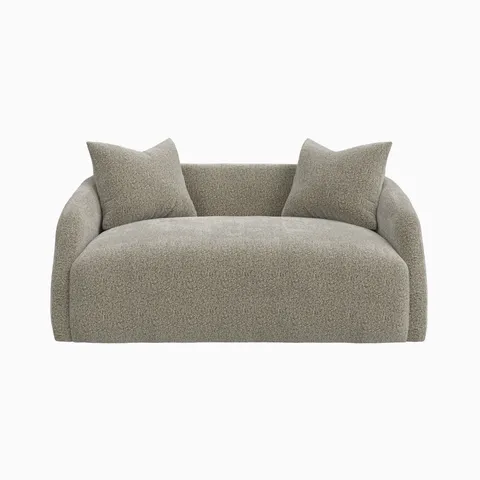 Marek Loveseat in Mushroom, 72"
