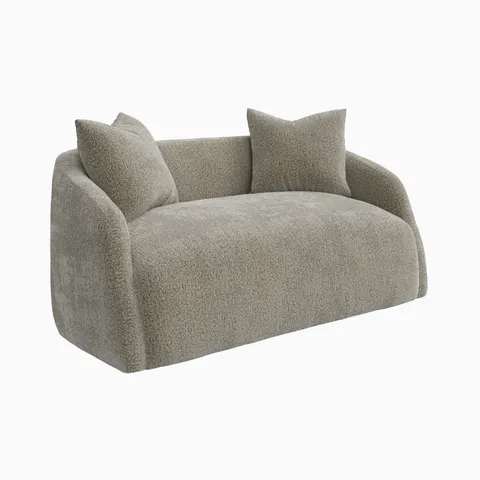 Marek Loveseat in Mushroom, 72"