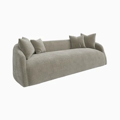 Marek Sofa in Mushroom, 110"