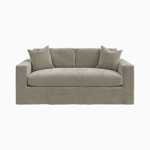 Aleric Loveseat in Mushroom, 72"