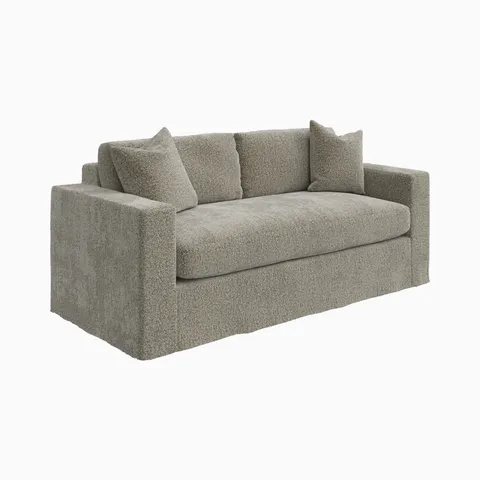 Aleric Loveseat in Mushroom, 72"