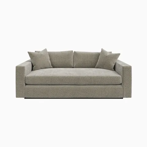 Aleric Sofa in Mushroom, 86"