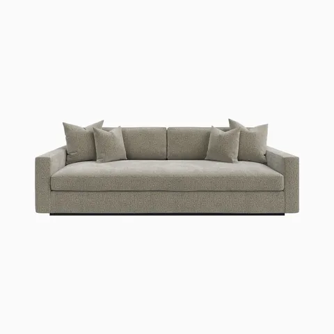 Aleric Sofa in Mushroom, 110"