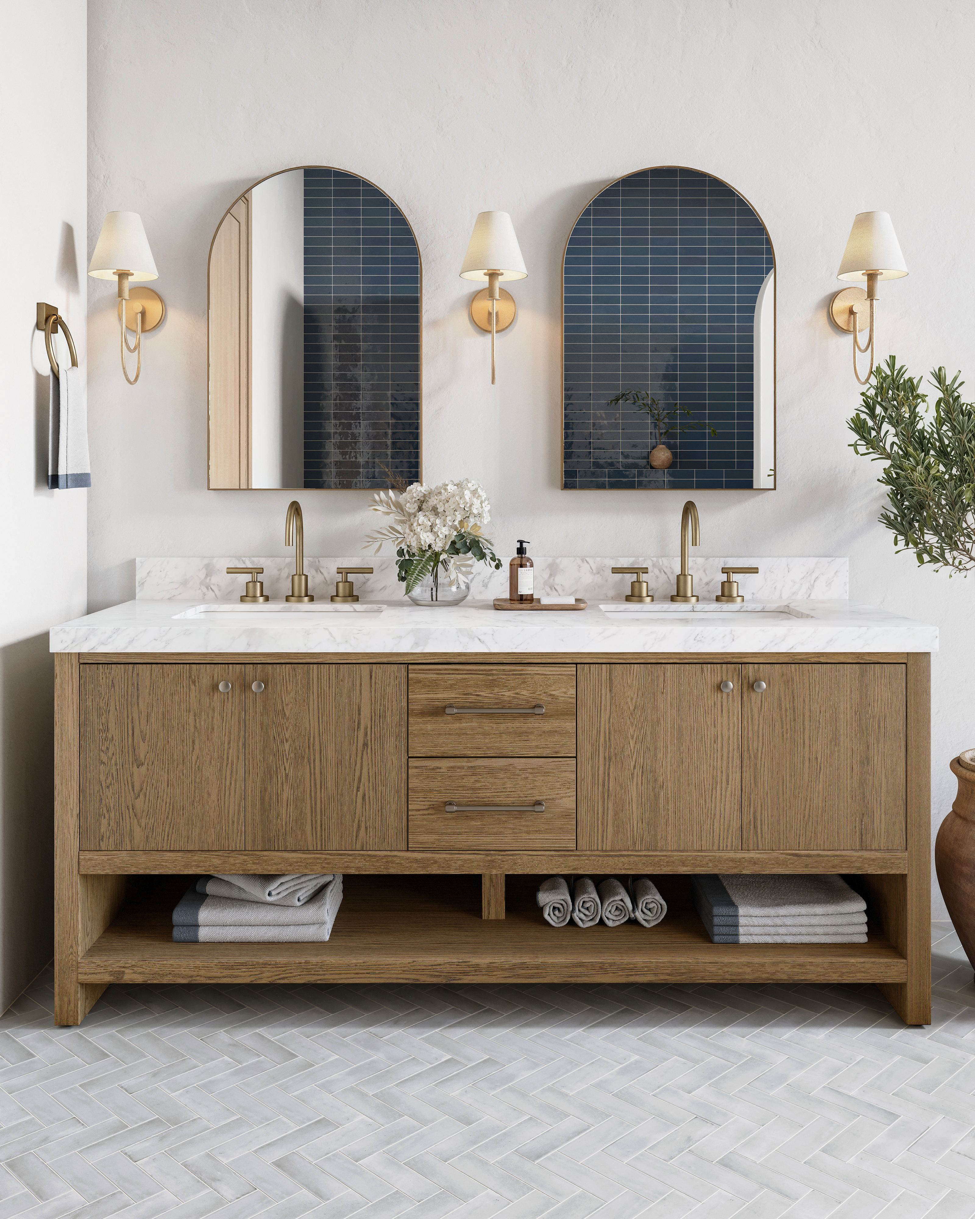 【マル⓪⑩】 銀彩ピューターイタリアボウル M＋イタリアボウルS 白マット Natasha 2 x 6 Matte Porcelain Tile in Amber Grey | Edward Martin