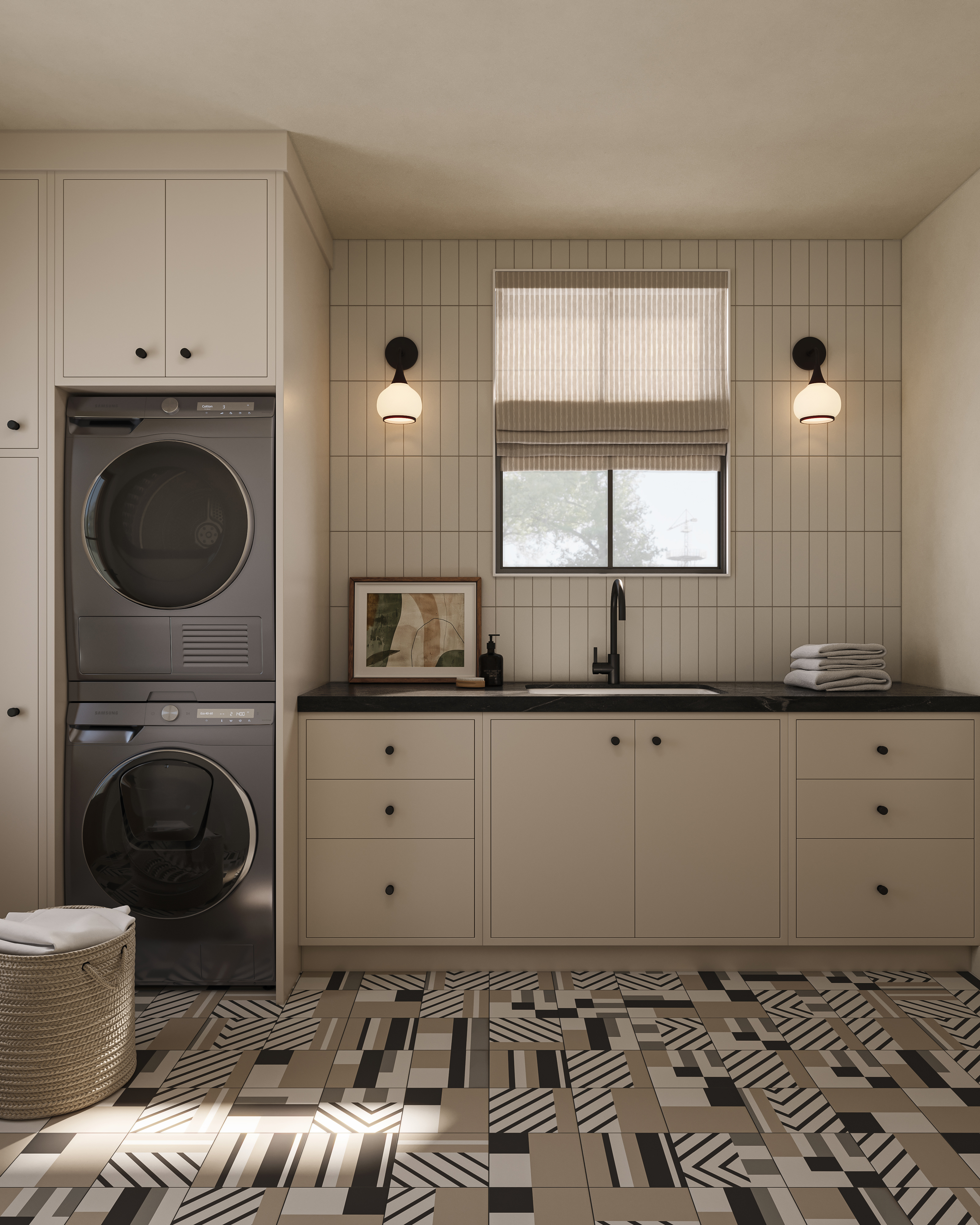 Merrick 3 x 11 Matte Porcelain Tile in Ambient White | Edward Martin